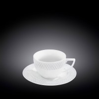 Чашка чайная и блюдце 240 мл  WL-880105-JV/AB
