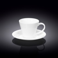Набор из 2-х чайных чашек с блюдцами 180 мл  WL-993004/2C