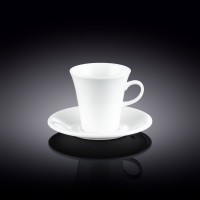 Набор из 6-ти кофейных чашек с блюдцами 160 мл  WL-993005/6C