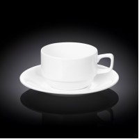 Чашка чайная и блюдце 220 мл  WL-993008/1C