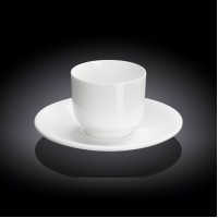 Чашка чайная и блюдце 150 мл  WL-993021/AB