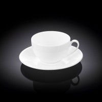 Чашка кофейная и блюдце 120 мл  WL-993188/AB