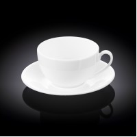 Чашка чайная и блюдце 300 мл  WL-993190/AB
