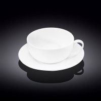 Чашка чайная и блюдце 330 мл  WL-993234/AB